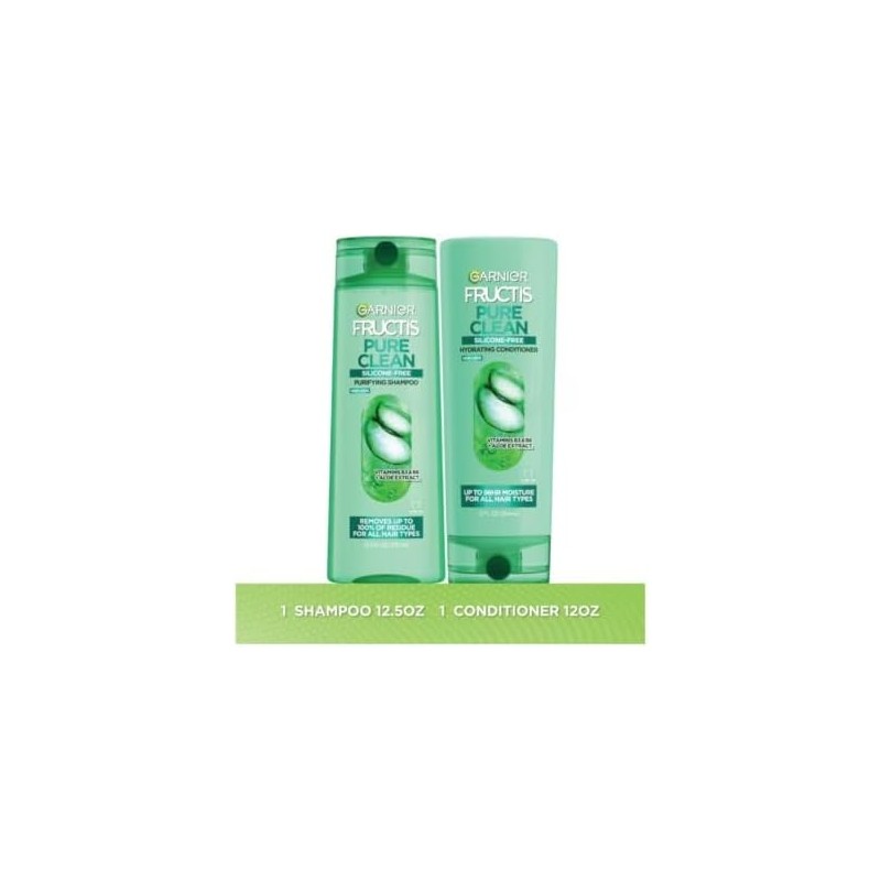 Garnier Fructis Shampoo y Acondicionador Pure Clean