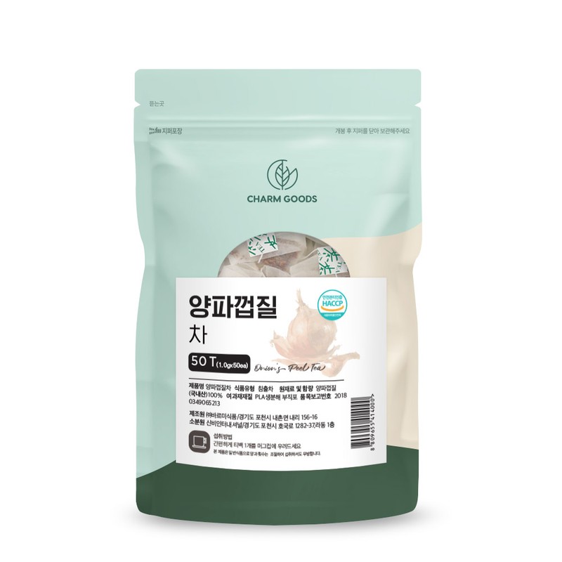 Charm goods Onion peel water tea, 50 tea bags, 5
