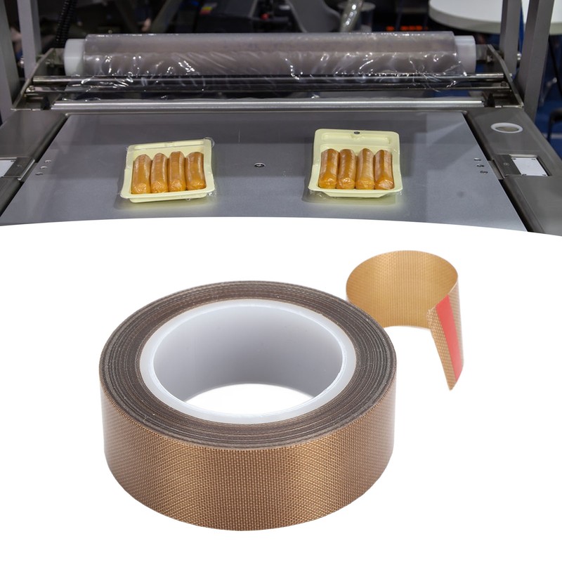 PTFE Glass Cloth Tape 32.8ft High Temperature Resistance Insulation PTFE