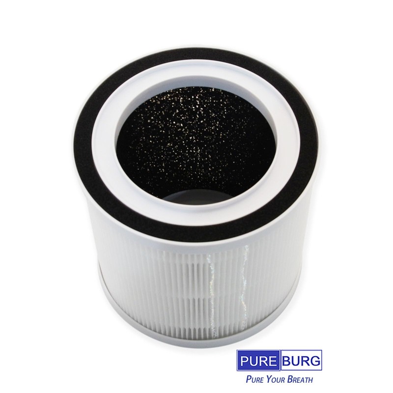 PUREBURG 2-Pack Replacement HEPA Filters Compatible with TCL BREEVA A1/A1W