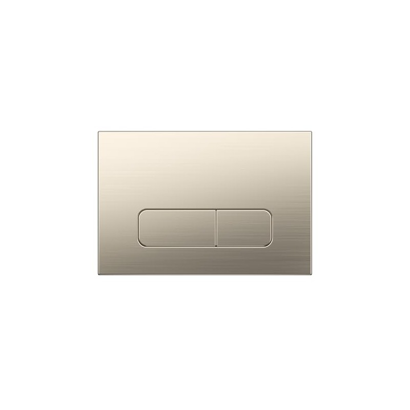Wunderbad Push Plate Brushed Nickel Compatible with Geberit Duofix Sigma
