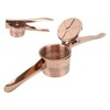 Lemon Squeezer Stainless Steel Long Handle Hand Held Juice Press