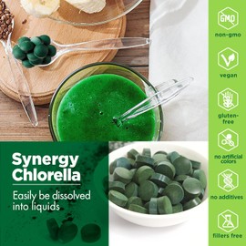 Synergy Natural Organic Chlorella 500mg 200t