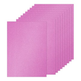 PATIKIL 20Sheets Dark Pink Glitter Cardstock Paper, A4(8.3x11.7 Inch) 250gsm Premium Sparkly Paper Craft Cardstock Paper for Scrapbook Card Making DIY Art Projects Wedding Party