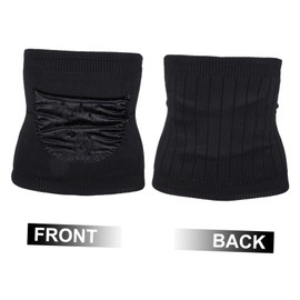 Baluue Warm Wool Kidney Warmer Belt Stretchy Abdominal Support for Men and Women Cozy Stomach Protector for Cold Weather for Home Office and Outdoor Activities