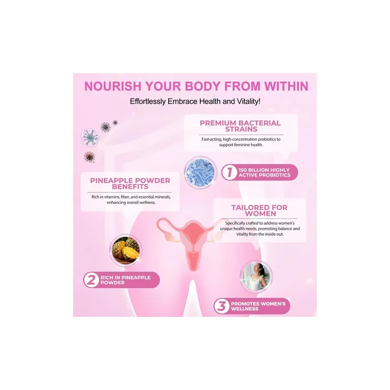 Balance Femenino, Gomitas Bienestar Íntimo, Hatmanlabs 30pz