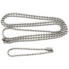 Military Spec Stainless Steel Army Dog Tag Ball Chain Set (27" & 4.5")