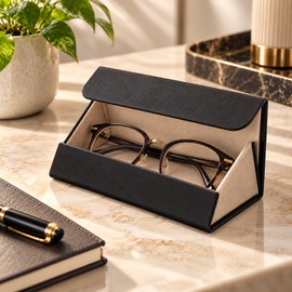 Eyeglasses Organizer Case for Sunglasses Storage – Portable Multi-Slot Holder in 2–6 Compartments for Home & Travel