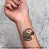 4 x 'African Grey Parrot' Temporary Tattoos - Water Resistant,