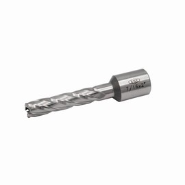 EST HSS M2AL Annular Cutter 2" DOC with 3/4" Weldon Shank for Magnetic Drill Press (D7/16" X 2")