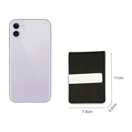 RisePlus Geldklammer Herren, Slim Wallet mit Geldklammer, Money Clip, Ultraleichtes Kartenetui, Kompaktes RFID‑Kreditkartenetui, Minimalistisches Portemonnaie mit Geldscheinklammer （Schwarz）