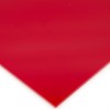 EH Design Acrylic Glass Plate - Red Cuts Made to