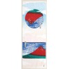 Kenema Japanese Cotton Tenugui Tapestry Hand Towel Bento Cloth Hokusai