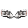 KUAFU Pair Projector Headlight Assembly Compatible with 2007-2012 GMC Acadia