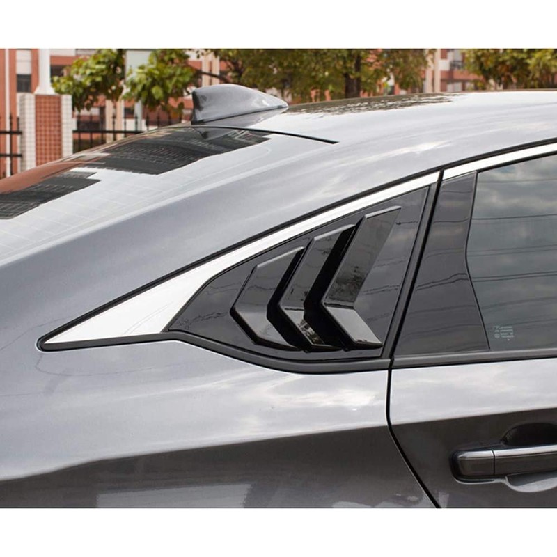 Acdeyaca Rear Side Window Louvers Compatible with Honda Accord 2022