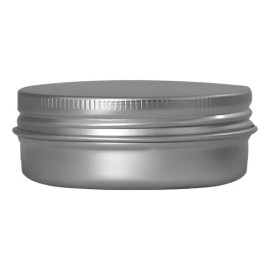 Pomadera De Aluminio Envase Crema 100g 3.5oz (50 Piezas)                                                                                              