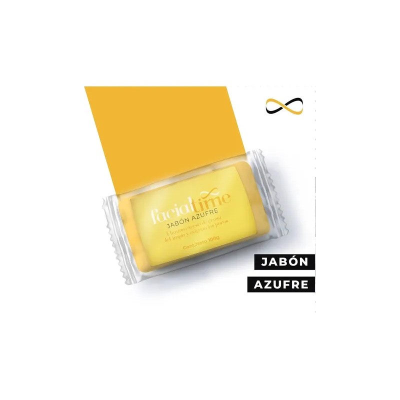 Jabón De Azufre En Barra 100g Piel Grasa Acne Facial