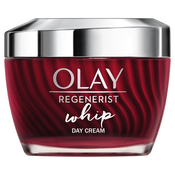 Olay Regenerist Whip Light as Air Anti-Ageing Moisturiser for Firmer Skin with Hyaluronic Acid, 50 ml (Pack of 1)