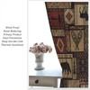 Rustic Moose Deer Curtain, Retro Rustic Bear Country Style Rustic