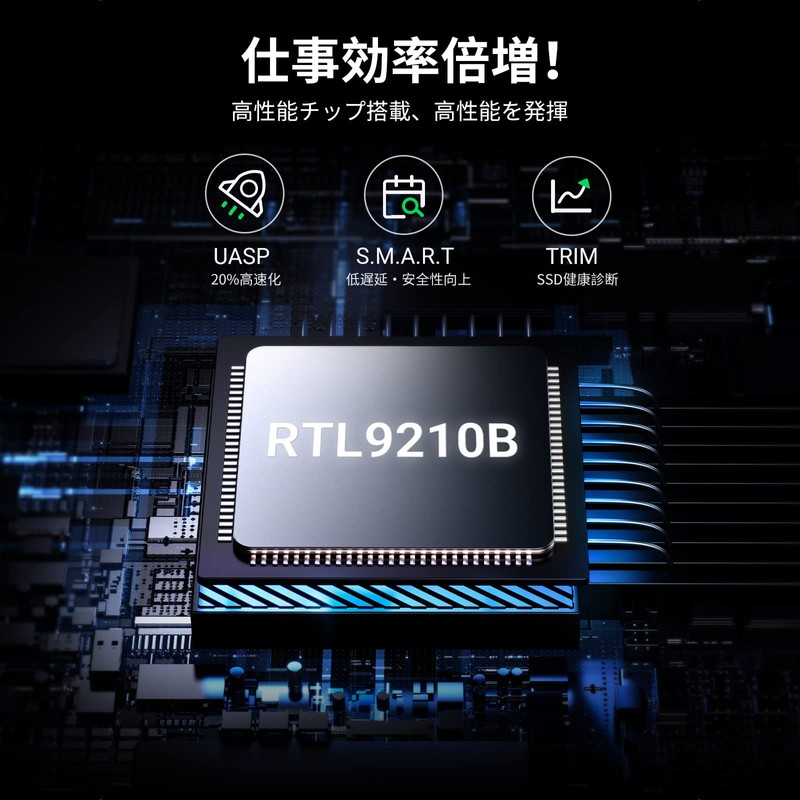 UGREEN M.2 SSD External Case, NVME/SATA Compatible, USB 3.2 Gen2