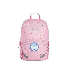 ergobag Unisex Kinder Ease Kids Backpack Rucksack, Fantasy (Rosa), Einheitsgröße