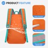 SUIKIHUM Hiking Daypack Packable, Camping Backpack Water Resistant Lightweight Polyester