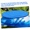 Operitacx Set Pool Blanket Pool Round Swimming Pool Cover Pool