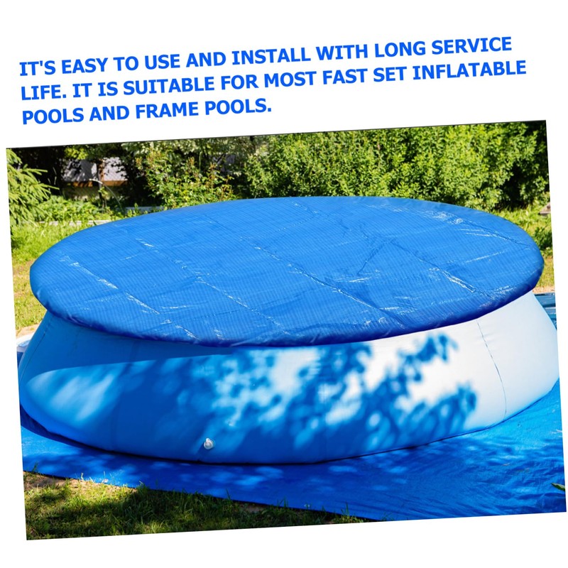 Operitacx Set Pool Blanket Pool Round Swimming Pool Cover Pool