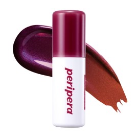 Peripera Ink Peel Off Lip Stain - Long Lasting, Transfer-Proof, Waterproof Korean Lip Tint with Color-Changing Peel-Off Formula (01 BLACK CHERRY)