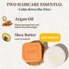 SAPHUS Argan Oil Bar Shampoo and Conditioner Set for Strengthening,
