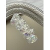 Clear Nocturne Handmade Nail Tips - Petite Almond / 클리어녹턴