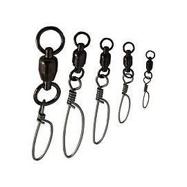 Hi-Liner Diamond Rotary Ball Bearing Tournament Snap Swivels - 150 lb. Test - 10pk.