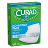 Curad Medium Non-Stick Pads 3 Inches X 4 Inches 10
