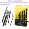 KEWAYO Brad Point Wood Drill Bit - 8 Pcs 3-10mm