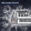 PIT66 LED Headlight Assembly Compatible with 1999-2002 Chevy Silverado 1500