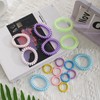 ZROSDSGY 8 PCS Springy Wrist Coils – Stretchable Wristlet Keychain