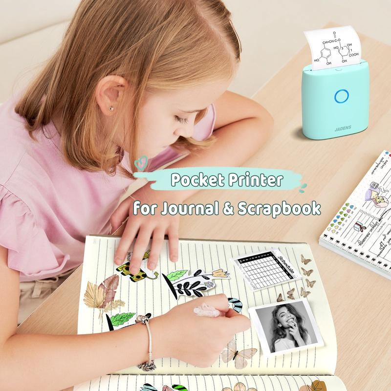 JADENS Sticker Paper or Thermal Paper for JD21 Photo Printer