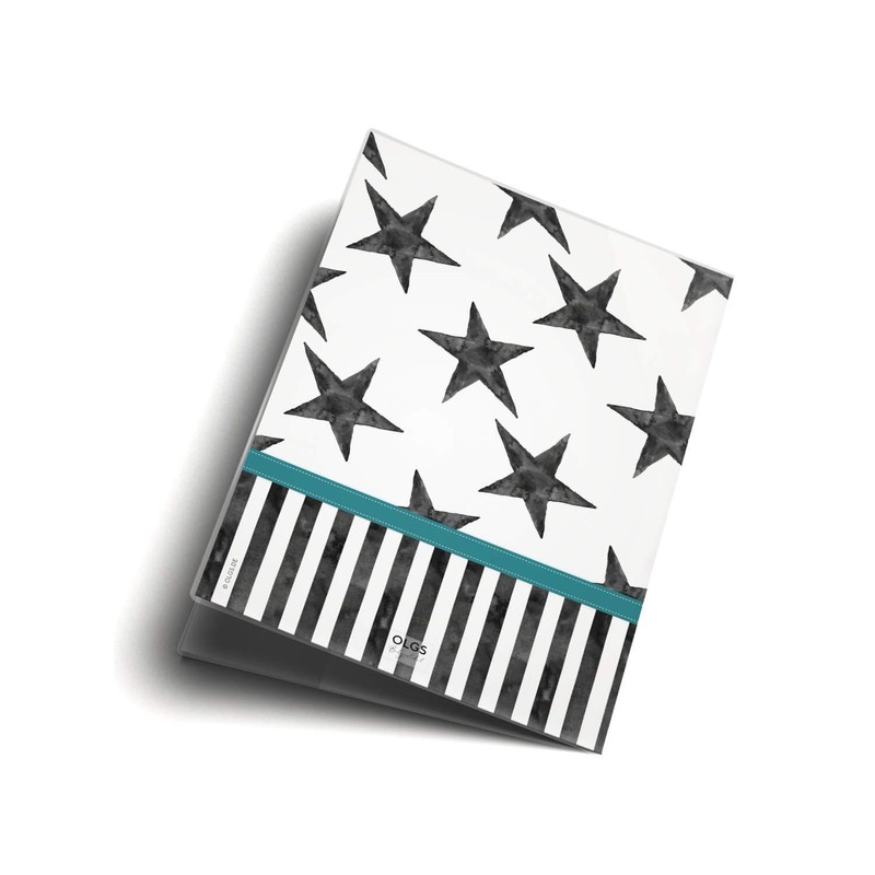 OLGS Creative Royal Homework Book Cover with Exercise Book Protective