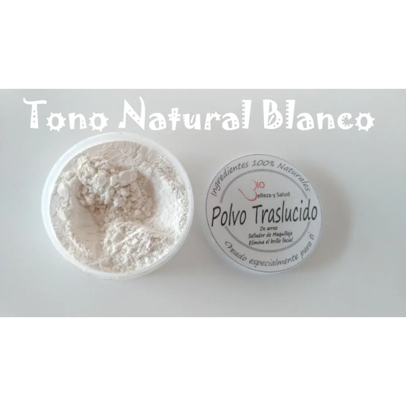 Polvo Traslucido De Arroz 100% Orgánico Natural/blanco
