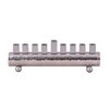 Yair Emanuel Hannukah Menorah - Candelero de plata con tira martillada de Hanukiah | Regalos judíos (HAK-4)