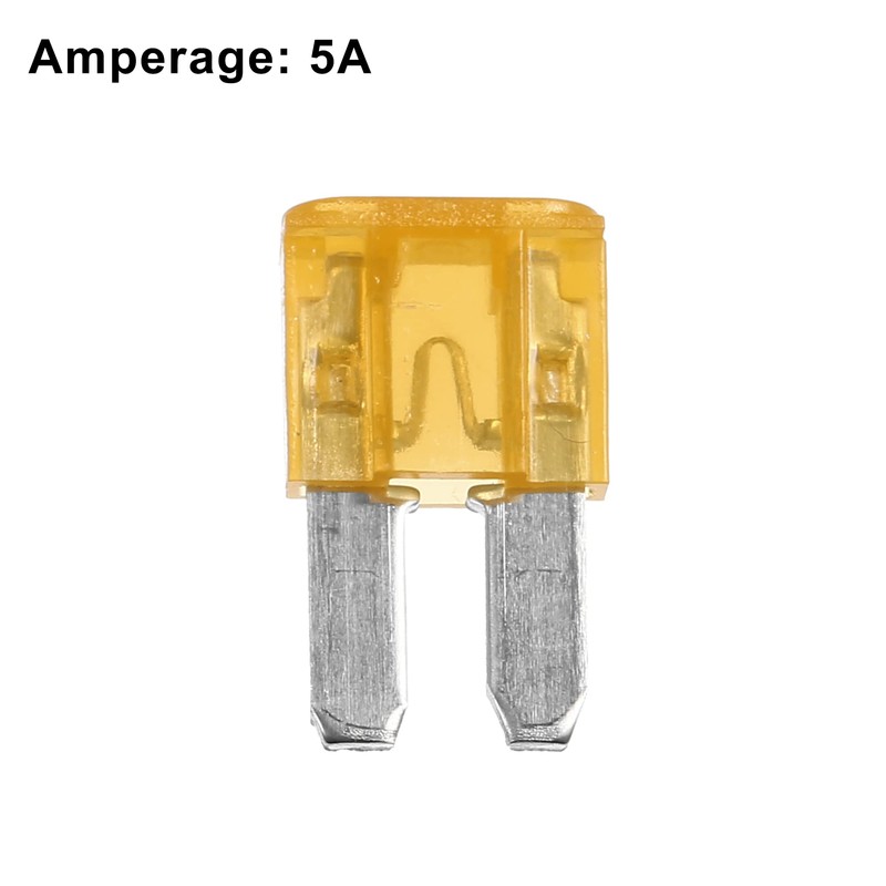 X AUTOHAUX 6pcs 5A 5Amp Car Mini Blade Fuses for