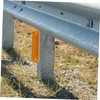 Ipetboom 2pcs Reflective Road Delineator Markers High Visibility Rectangular Pavement