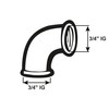 Angle zinc-coated 90° IT 3/4"