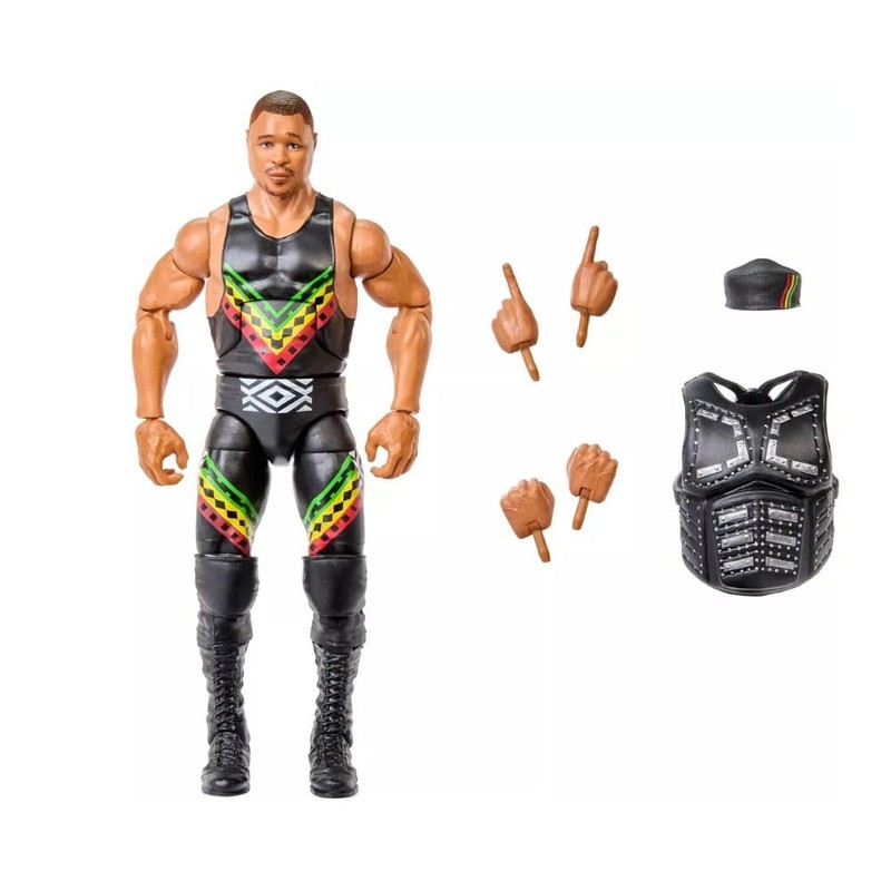 WWE Elite Collection D'Lo dlo Brown Wrestling Action Figure Legends