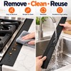 Silicone Stove Gap Covers for Kitchen – 2-Piece Heat-Resistant Gap