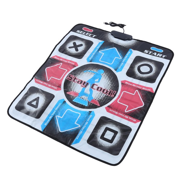 Ejoyous Dance Mat for TV Plug and Play, Music Dance Play Mat Dance Mat USB Musical Toy Touch Mat Play Dance Mat Kids Gift for Kids and Adults for PC Windows 98/2000/XP/7 OS