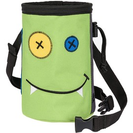 LACD Unisex - Adult Chalk Bag Ugly Face Magnesia Bag, Orange, 80 mm