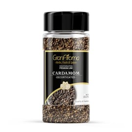 GranAroma Decorticated Cardamom, Versatile Spice, Indian Cuisine, Rich & Intense Flavor (4.8 Ounce)