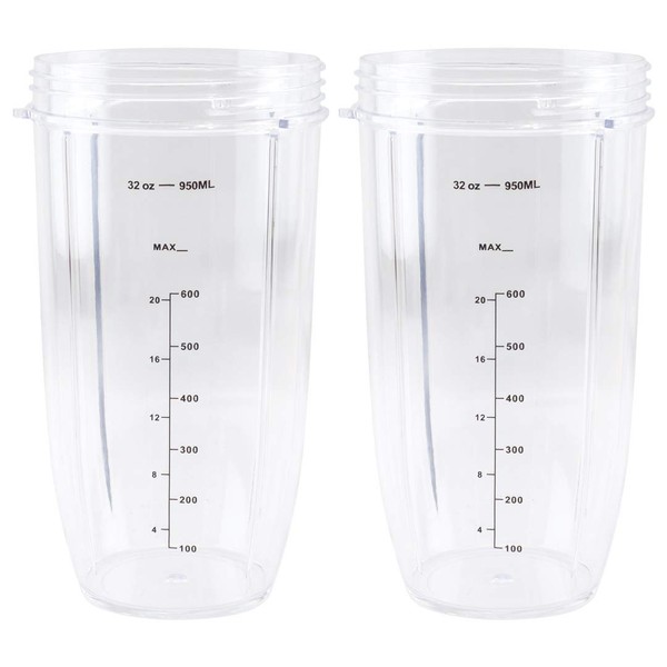 Felji 2 Pack 32 oz Tall Colossal Cup Replacement Part