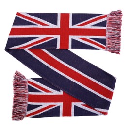 Euroscarves UK Union Jack Knit Scarf